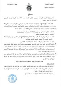 وزارة الشباب و الرياضة Concours Tunisie مناظرات وعروض الشغل في تونس