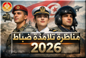 وزارة الدفاع الوطني : مناظرة إنتداب تلامذة ضباط بالأكاديميات العسكرية والبحرية ومدرسة الطيران 2026–2027
