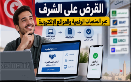 prêt à l’honneur 2026 Crédit sur honneur قرض على الشرف تونس منصة التسجيل في قروض 2026